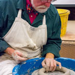 Oxford Ceramics Fair 2015, Toff Milway demonstration